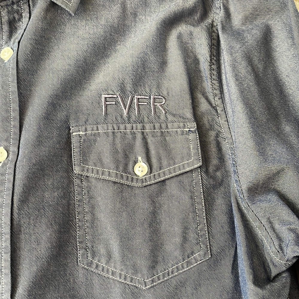 Five Four Denim Chambray Button Down - image 4